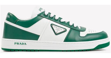 green prada sneakers|prada suede sneakers men.